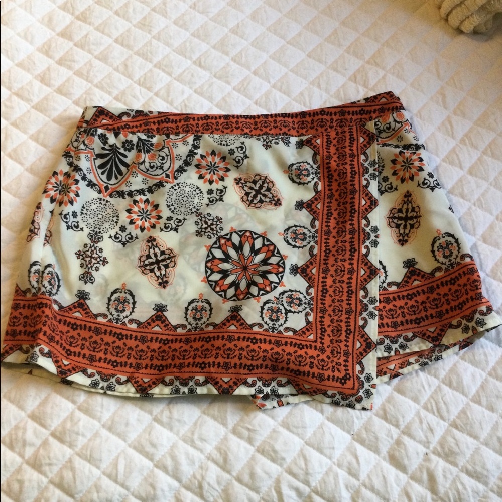 blu pepper skort